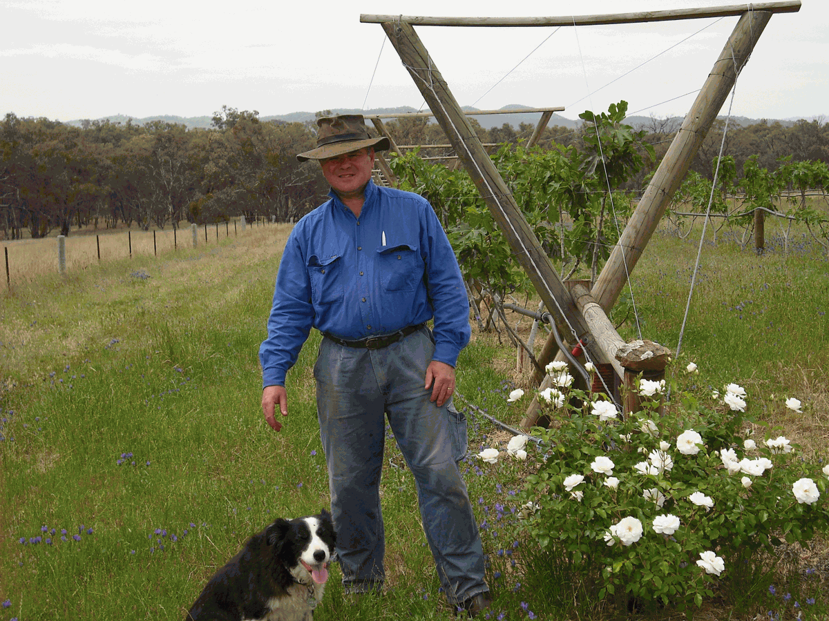 Ian & Cooper border collie